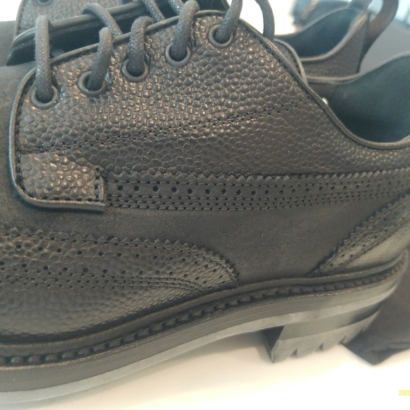 Rag & Bone Wingtip Mens Black Shoes 41/8 *NEW main image 12